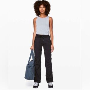 Lululemon Mid Rise Unlined Dance Studio III Pant in Black